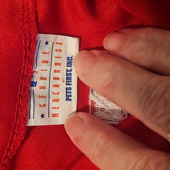 Official MLB Washington Nationals Pet Jersey for Dogs & Cats - Picture 2 of 10